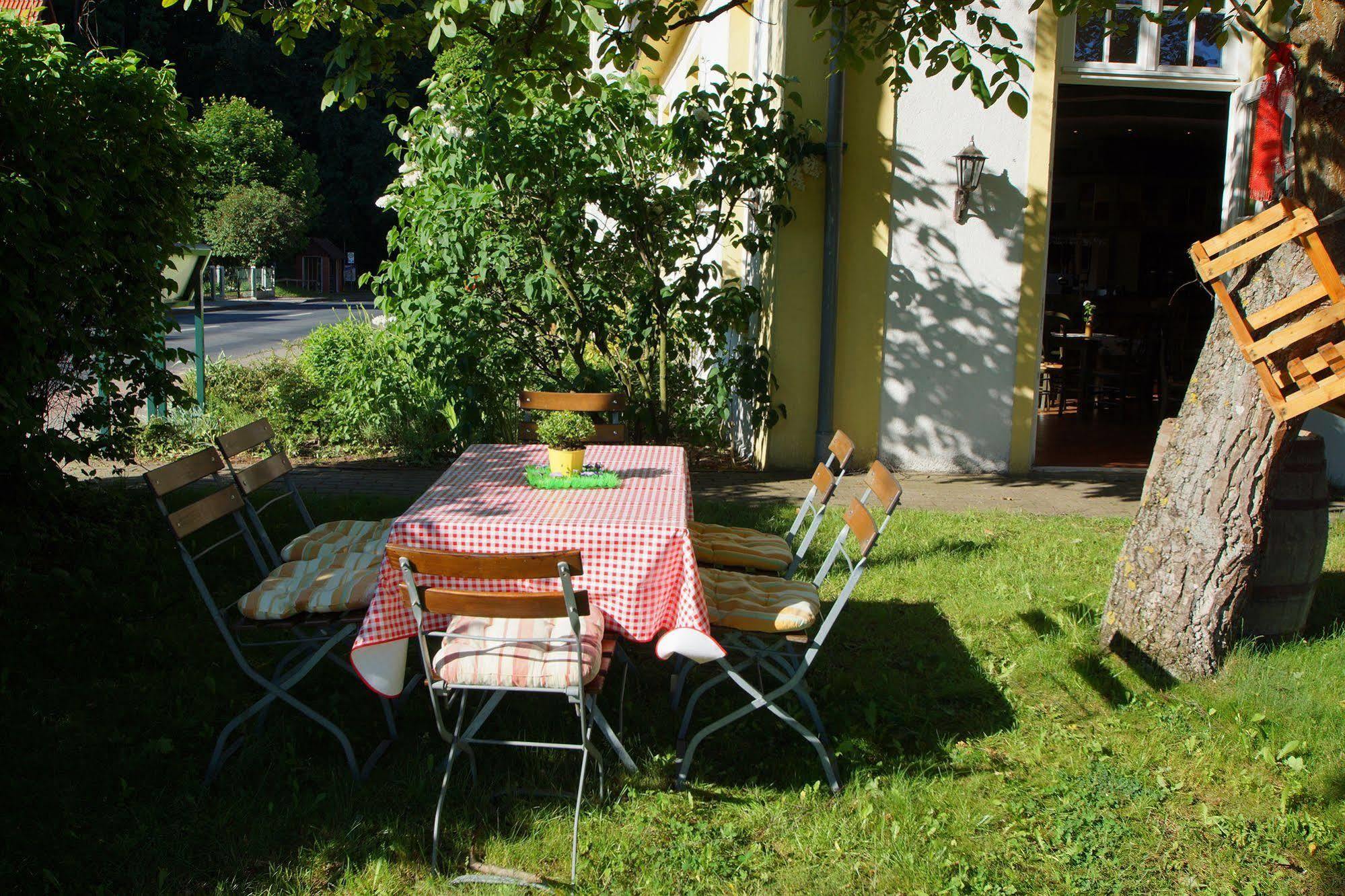 Meeressterne Hotel Idyll Am Wolgastsee Korswandt Esterno foto