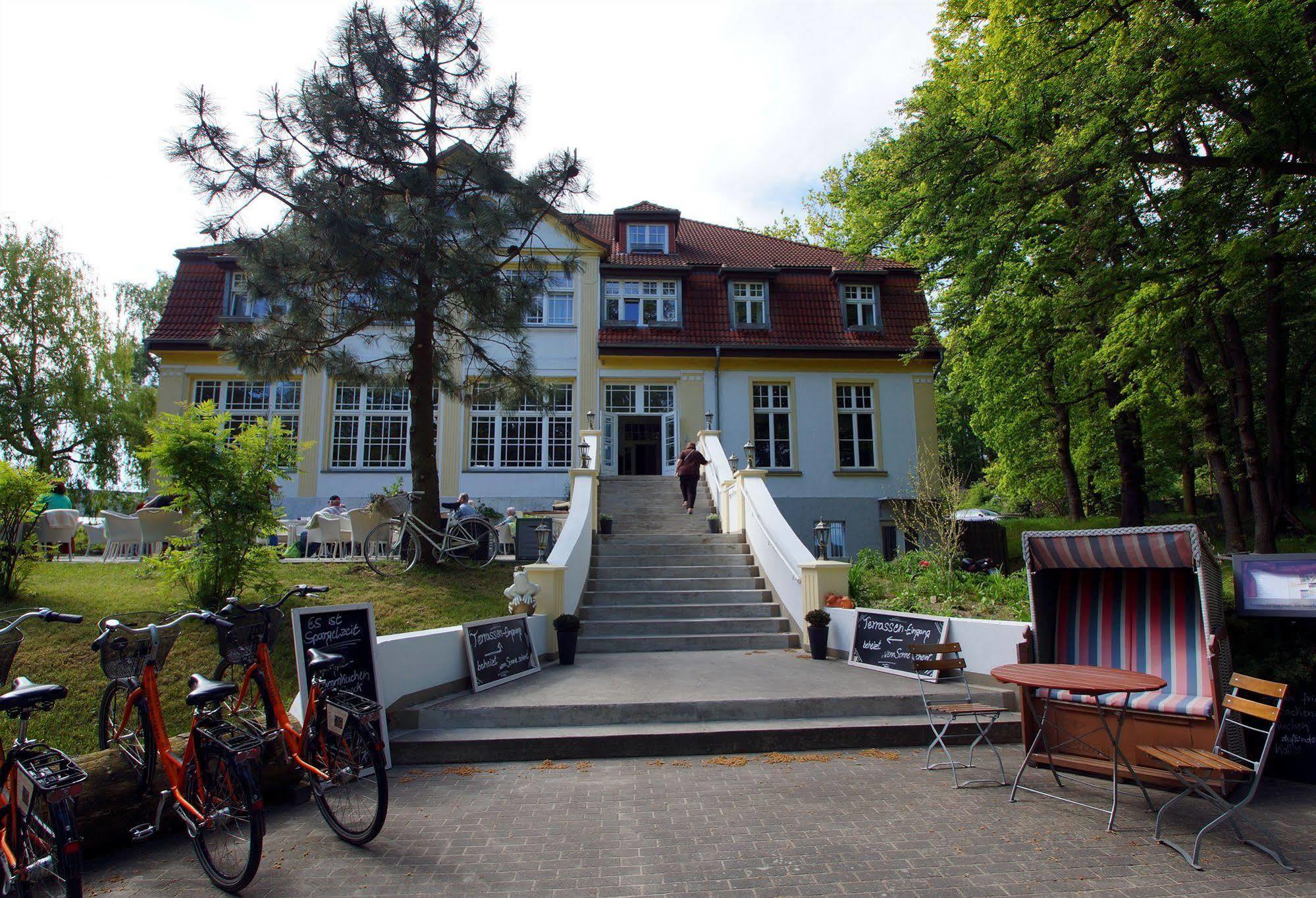 Meeressterne Hotel Idyll Am Wolgastsee Korswandt Esterno foto